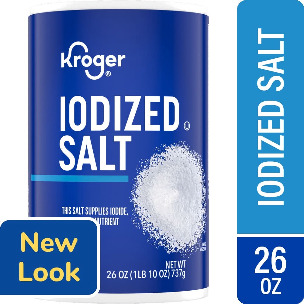 Kroger Iodized Salt (26 oz)