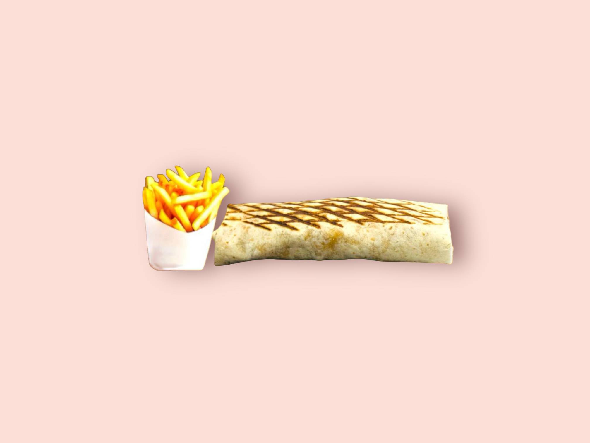 Galette Cordon Bleu + Frites