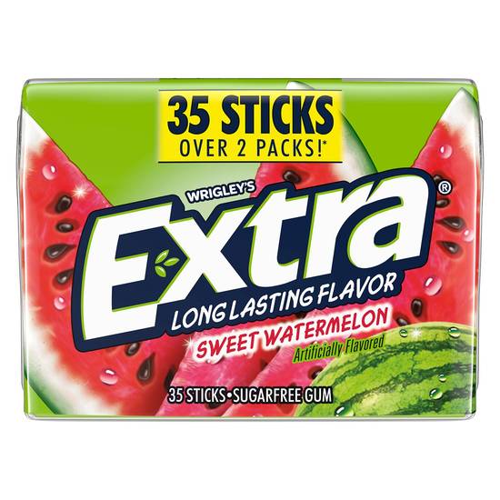 Extra Sweet Watermelon Gum 35ct