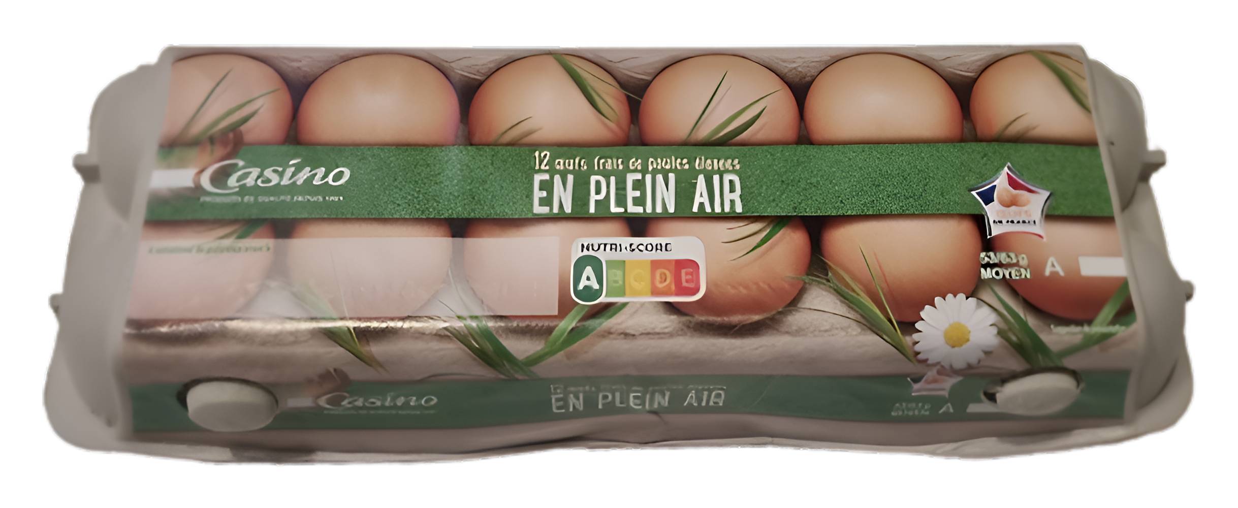 Casino - Œufs frais de poules élevées en plein air (696g)