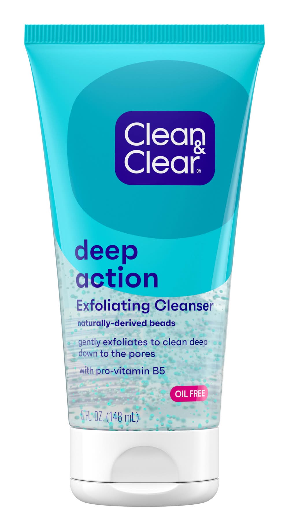 Clean & Clear Oil-Free Deep Action Exfoliating Scrub (5 oz)