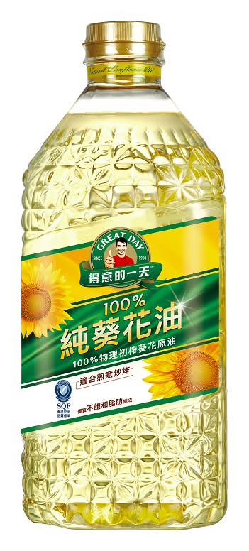 得意的一天100％葵花油2.4L <2.4L公升 x 1 x 1Bottle瓶>