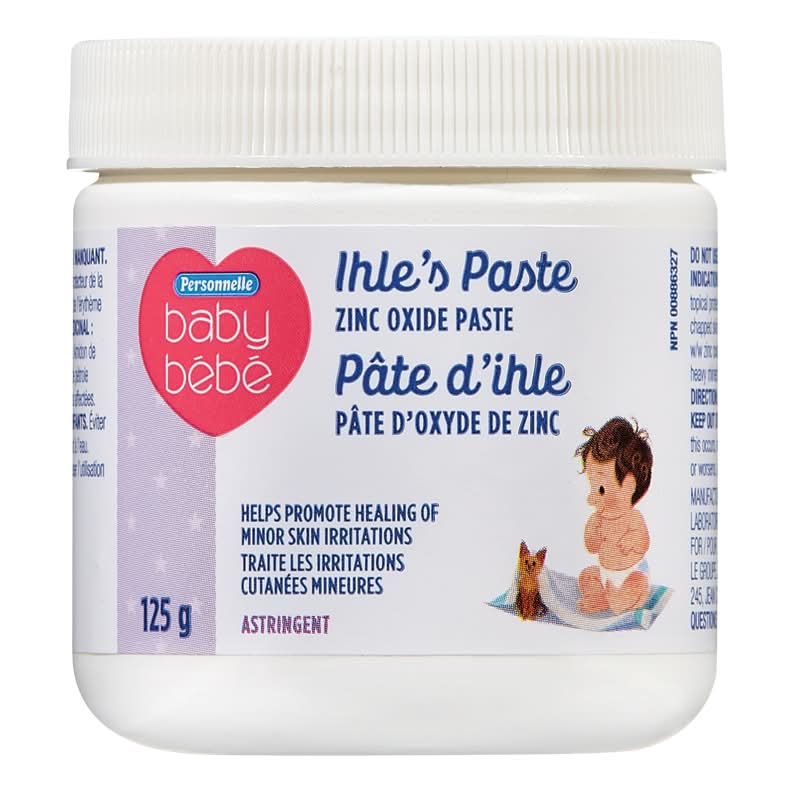Personnelle pâte d'ihle crème de zinc pour bébé - personnelle 25% zinc oxide ihles paste (125 g)