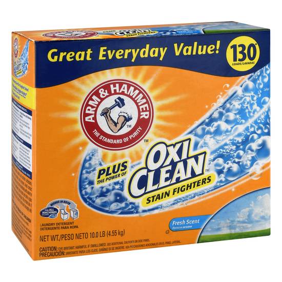 Arm & Hammer Plus Oxiclean Stain Fighters Fresh Scent Laundry Detergent