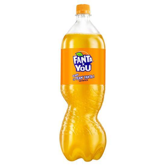Fanta x you orange x1 bouteille 1,25l