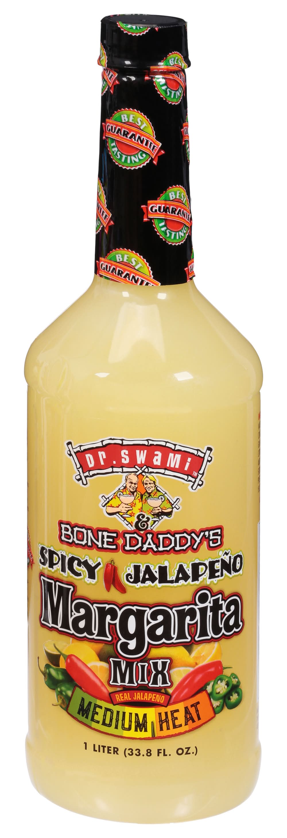 Dr. Swami and Bone Daddy's Spicy Jalapeno Margarita Mix (35.3 oz)