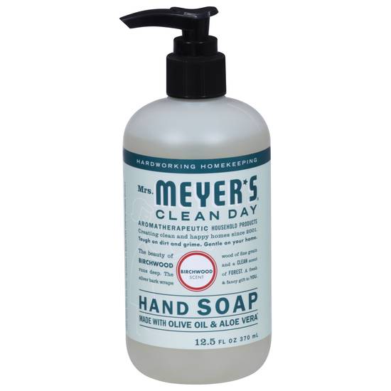 Mrs. Meyer's Clean Day Liquid Hand Soap, Birchwood Scent (12.5 fl oz)