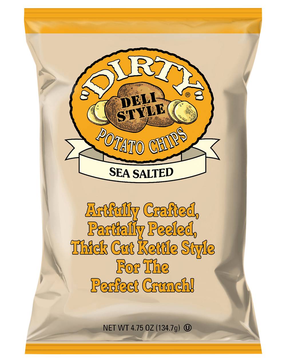 Dirty Sea Salted Potato Chips (4.8 oz)