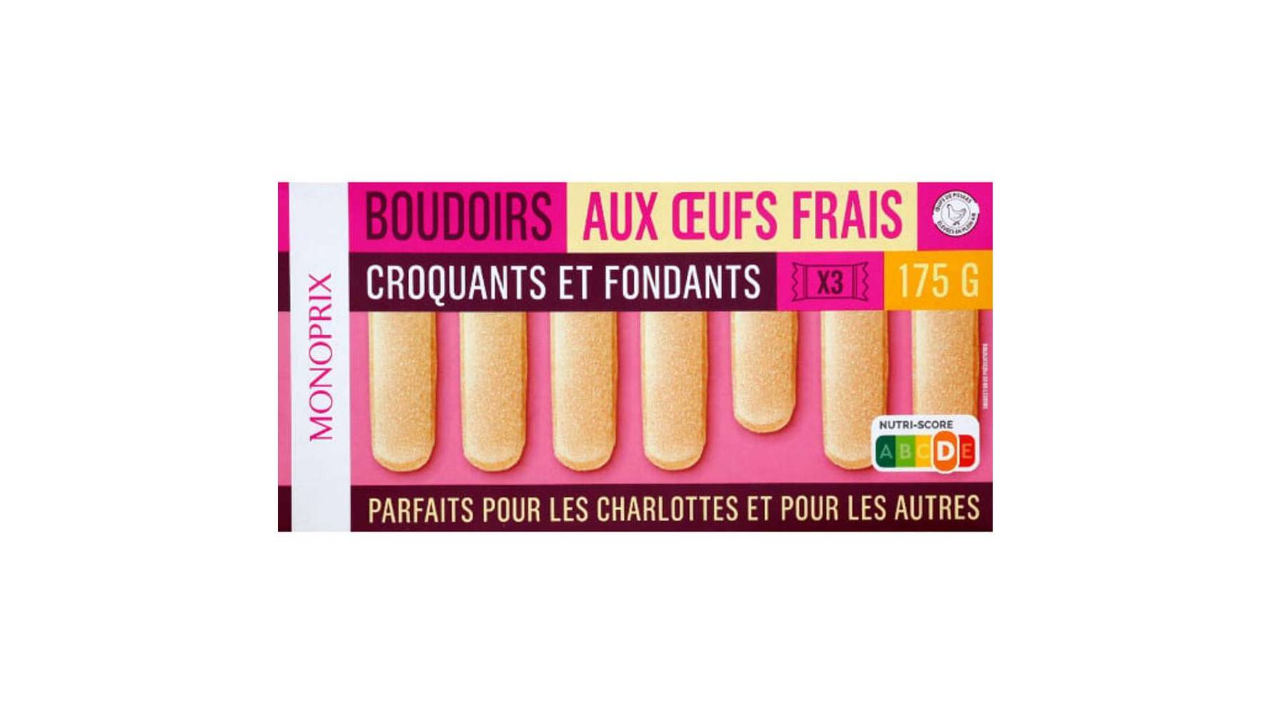 Monoprix - Boudoirs aux œufs frais croquants et fondants (3)