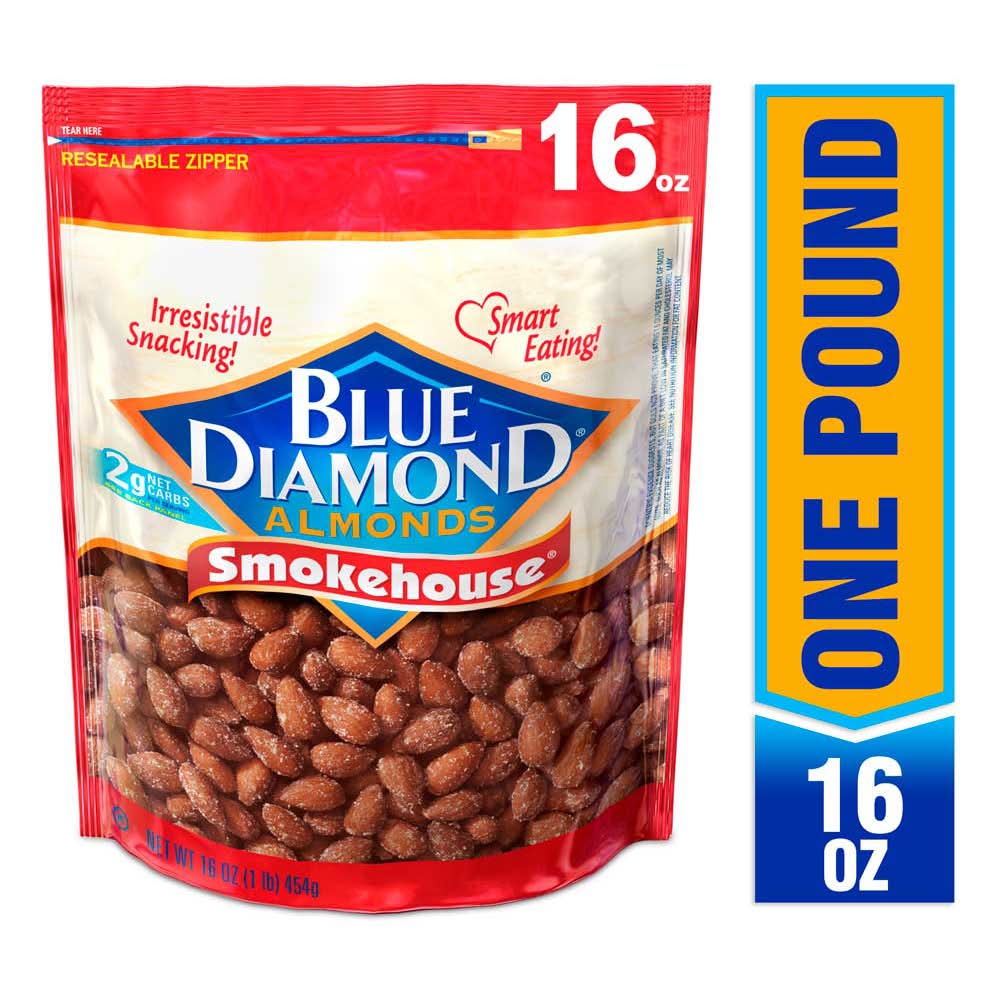 Black Diamond Almonds Value pack, Smokehouse (16 oz)