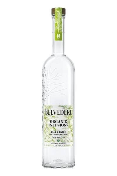 Belvedere Organic Infusions Pear & Ginger Crisp and Zesty Vodka (750 ml)