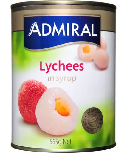 Admiral Lychees in Syrup (565g)