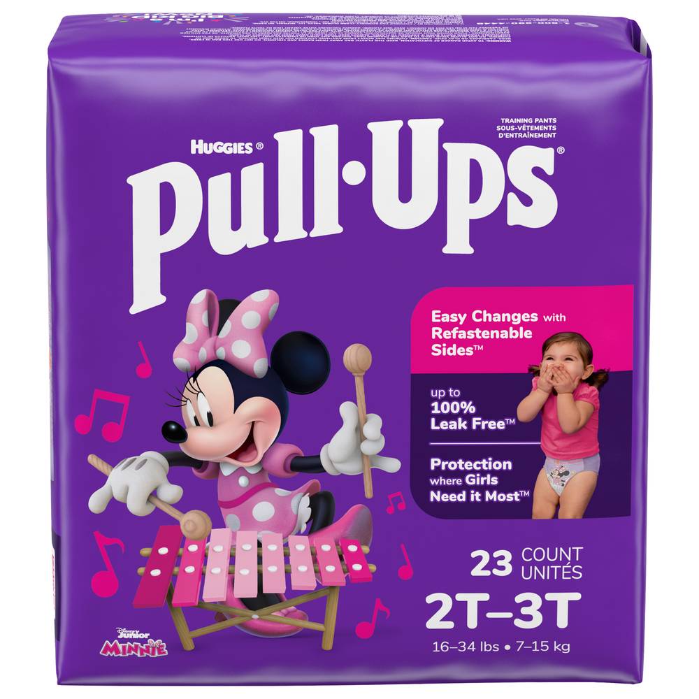 Huggies Pull-Ups Size 2t-3t Minnie Training Pants (23 pack)