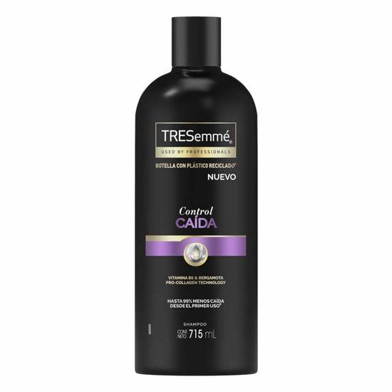Tresemmé shampoo control caída