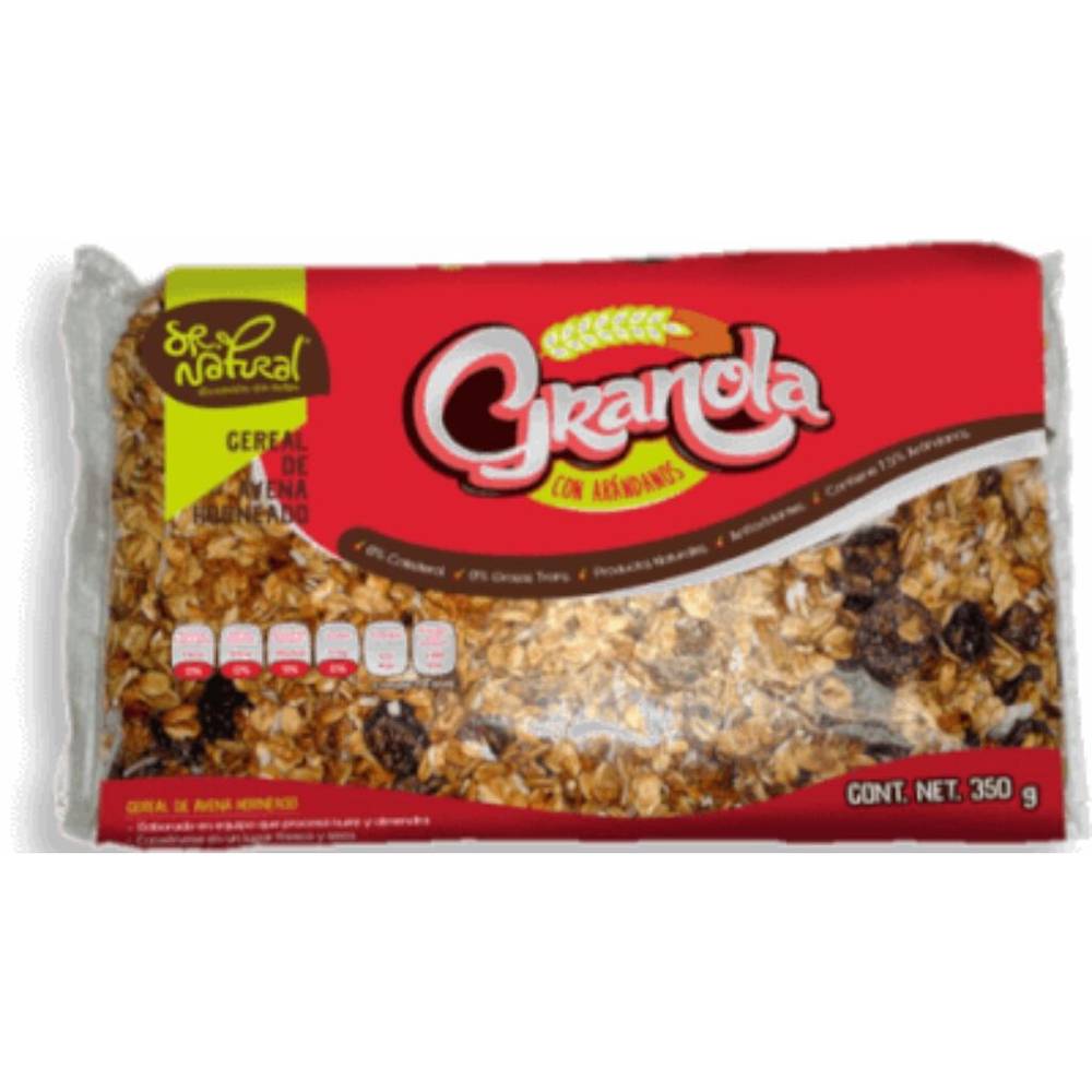Sr. natural granola con arándanos (350 g)