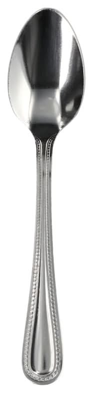 Stainless-Steel Beaded Teaspoon, 3-ct. Pack