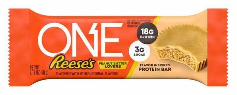 One Reese's Peanut Butter Lovers Protein Bar 2.12oz