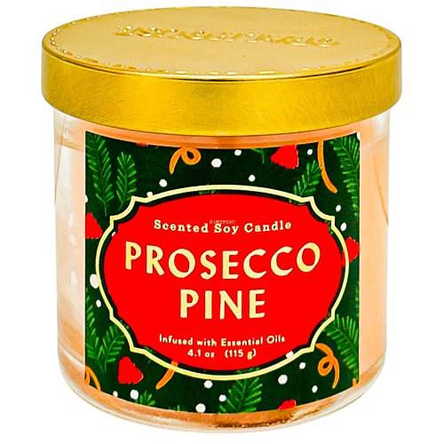 4.1oz Core Lidded Glass Jar Candle Prosecco Pine Green - Opalhouse™