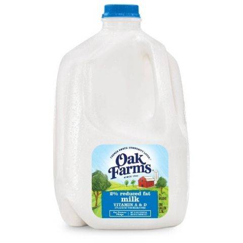 Oak Farms 2% Milk 1 Gallon