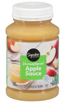 Signature Select Unsweetened Apple Sauce (23 oz)