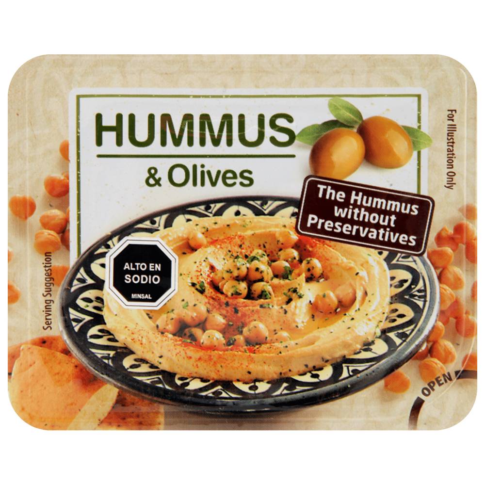 Red spoon hummus con aceituna (100 g)