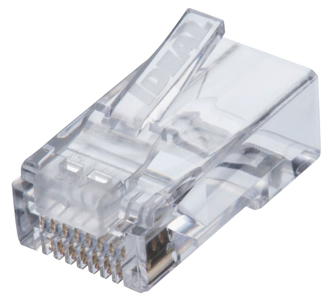 Ideal 25 -Pack Cat6 RJ45 Modular plug