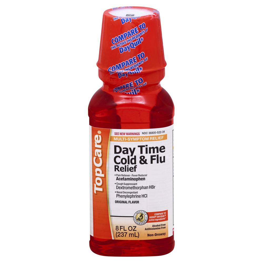 TopCare Day Time Cold & Flu Relief (8 fl oz)