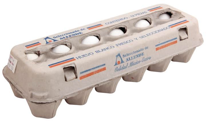 Seleccionado de allende huevo blanco (12 piezas)