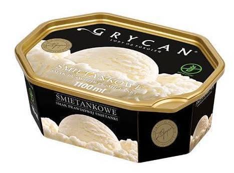 Lody Grycan Śmietankowe (1100 ml)