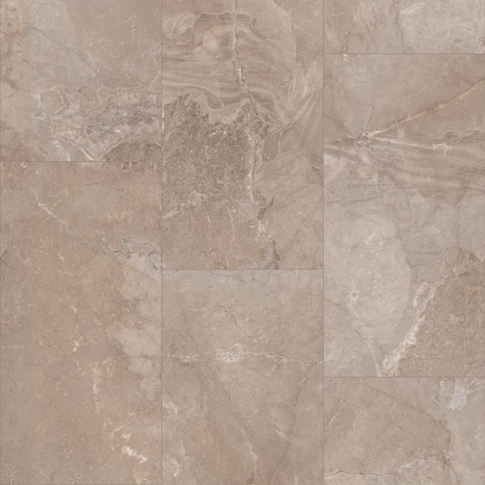 SMARTCORE Palisade Stone Brown Stone Look 1-mil x 12-in W x 24-in L Waterproof Interlocking Luxury Vinyl Tile Flooring (15.5-sq ft/ Carton) | LX94006028