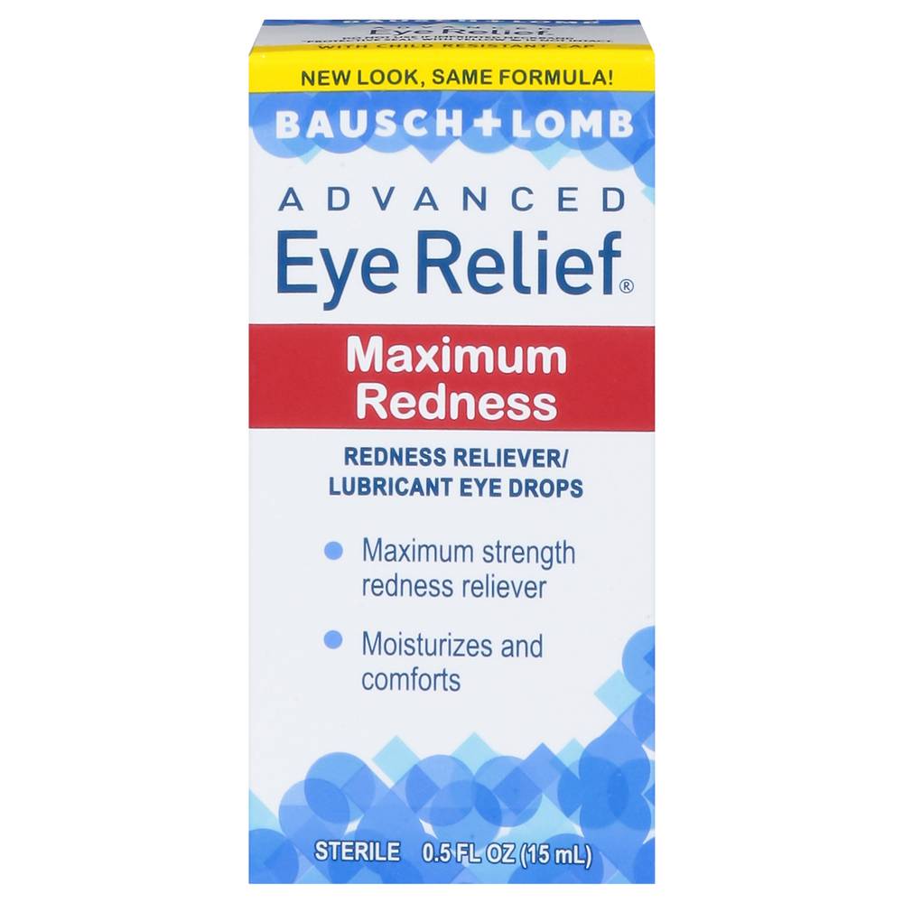 Bausch + Lomb Advanced Maximum Redness Eye Relief (0.5 fl oz)