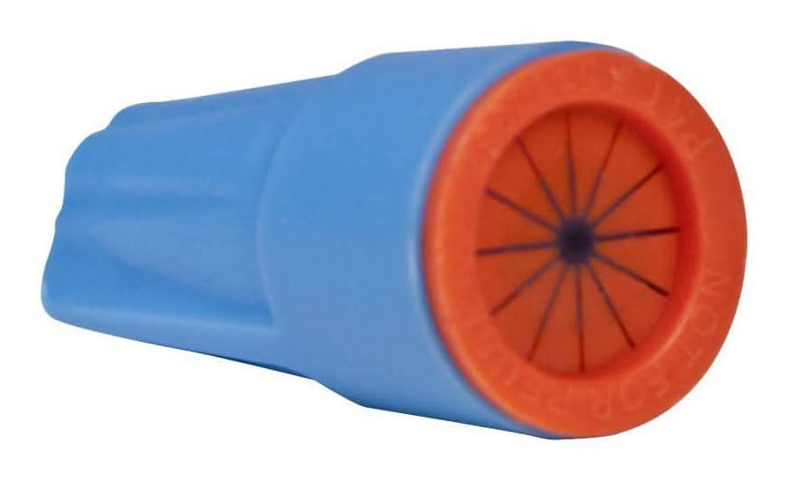 Dryconn Small Waterproof Wire Connectors, Aqua/Orange (20-Pack)