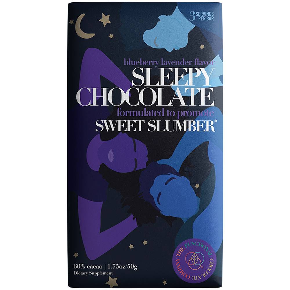 Sleepy Chocolate - Blueberry Lavender(12 Bar(S))