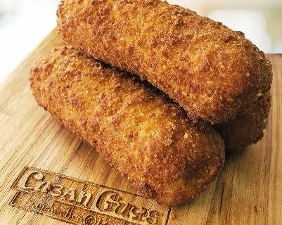Order Ham Croquette (1PC)  food online from Cuban Guys store, Palmetto Bay on bringmethat.com