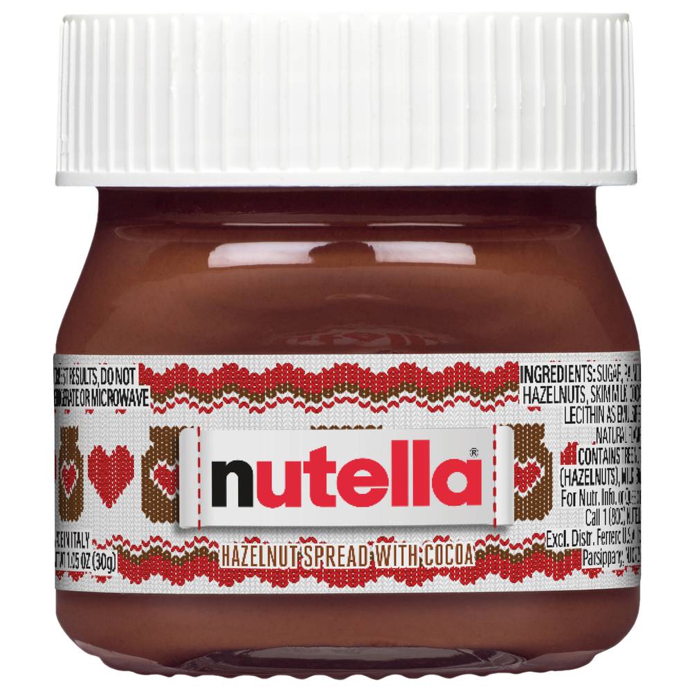 Nutella Creamy Chocolate Hazelnut Spread With Cocoa (1.1 oz)