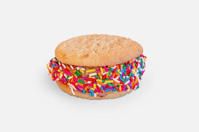 Rainbow Cone Ice Cream Cookie Sandwich (Individual)