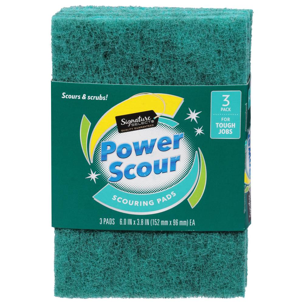 Signature Home Power Scouring Pads (3 ct)