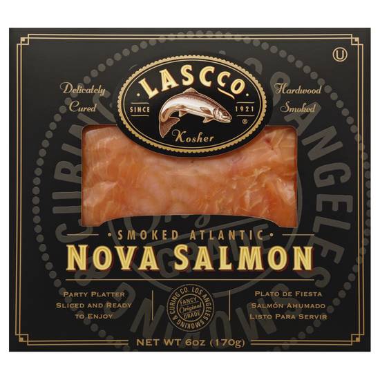 Lascco Smoked Atlantic Nova Salmon