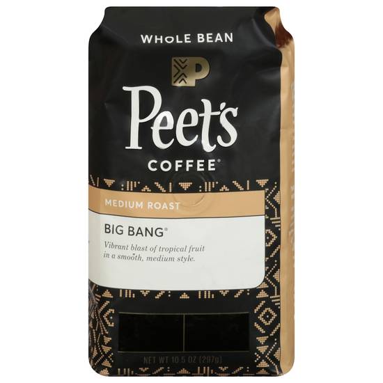 Peet's Coffee Big Bang Whole Bean Coffee (10.5 oz) (medium roast)