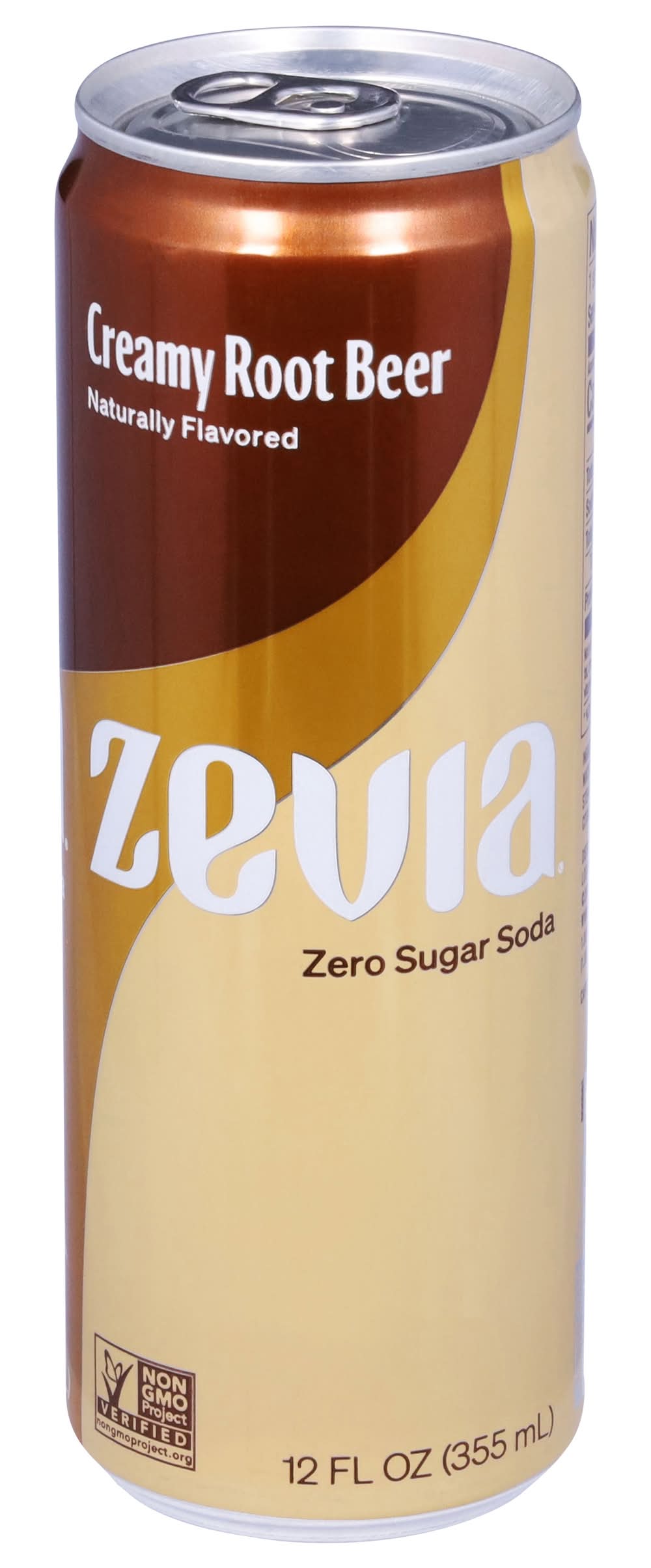 Zevia Zero Calorie Soda, Creamy Root Beer (12 fl oz)
