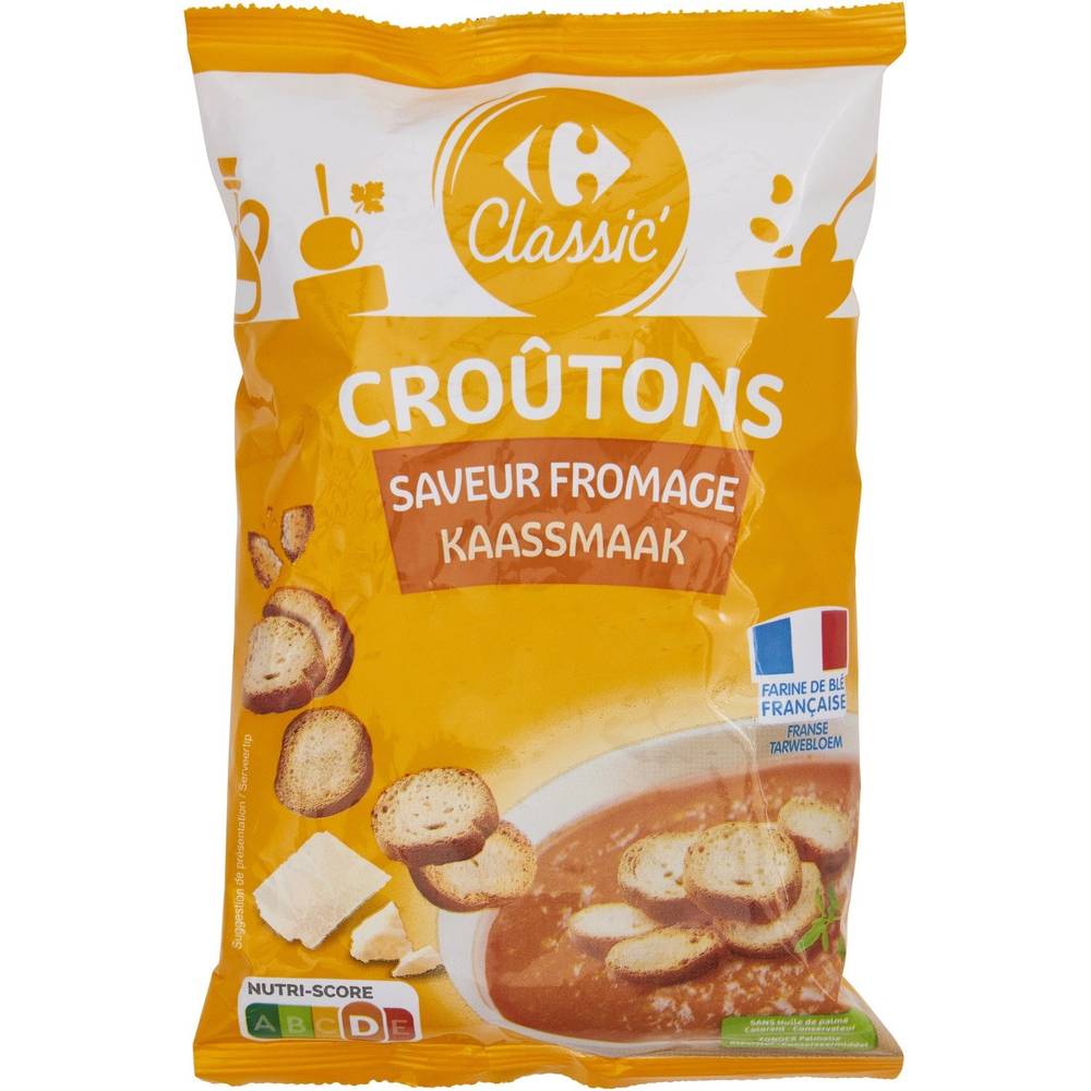 Carrefour Classic' - Croûtons, fromage (90g)