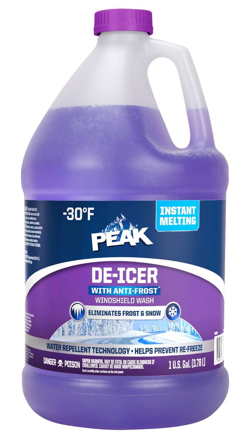Peak -30 Deg Extreme Temperature Windshield De-Icer 1 Gal