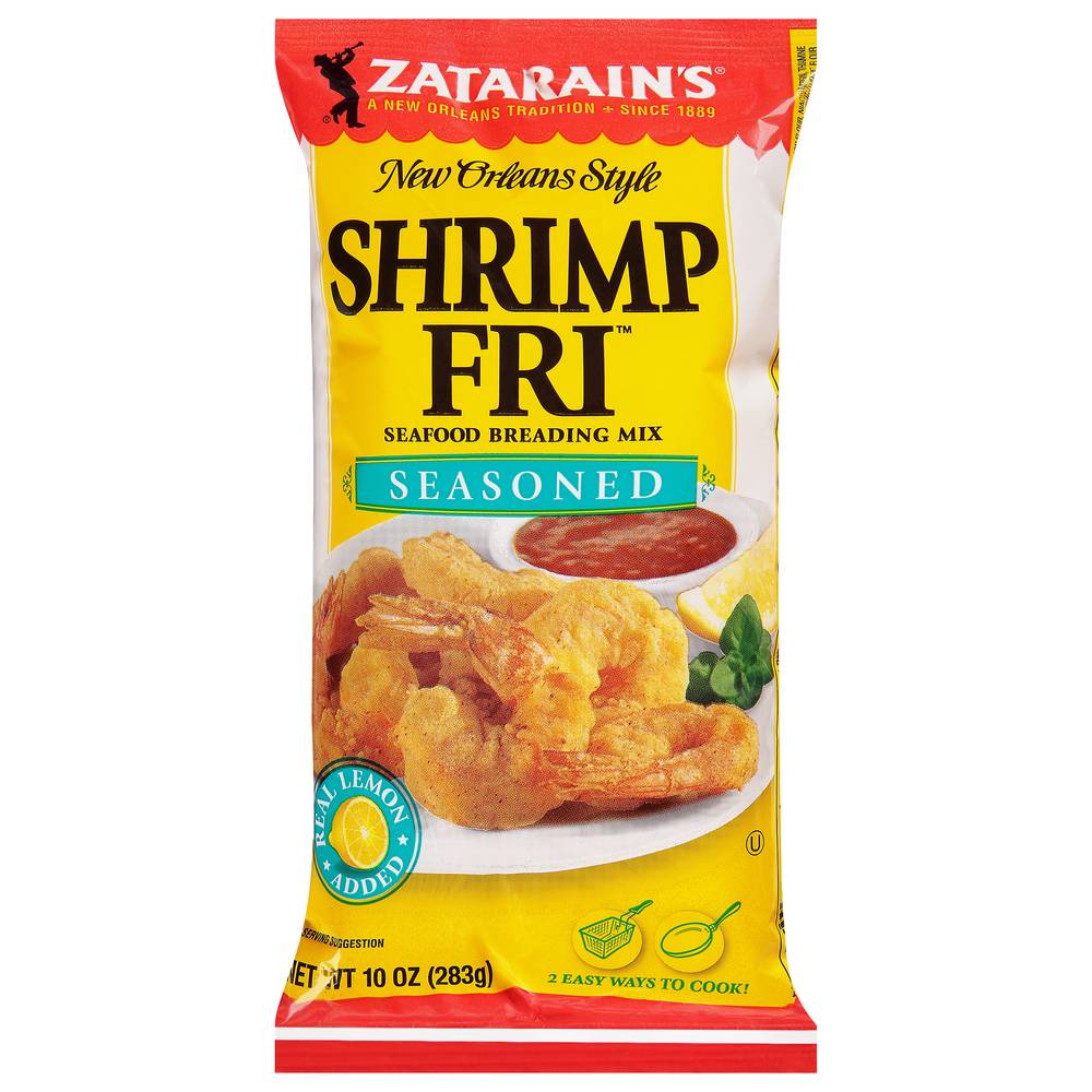 Zatarain's Shrimp Fri Seasoned Seafood Breading Mix (10 oz)