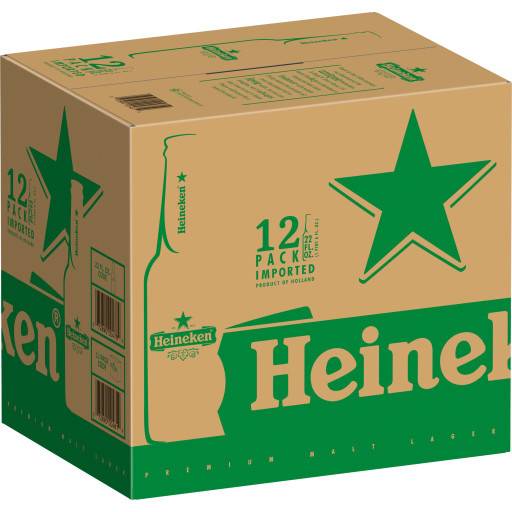 Heineken Original Lager Beer (12 ct , 22 fl oz)