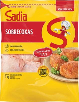 Sadia · Sobrecoxas de frango congeladas (1 kg)