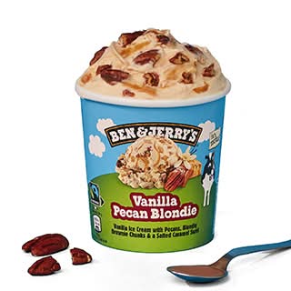 Glace Ben& Jerry's- Vanilla Pecan Blondie 465 ml