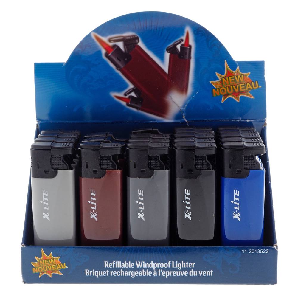 Xlite Wind Resistant Refill Gas Lighter