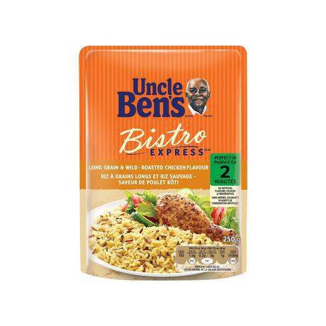 Uncle ben's riz à grains longs et au riz sauvage à saveur de poulet rôti (250 g) - roasted chicken flavour long grain and wild ric (250 g)