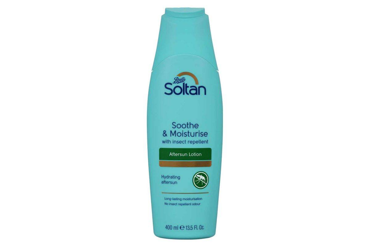 Soltan Soothe & Moisturise Aftersun With Insect Repellent 400ml