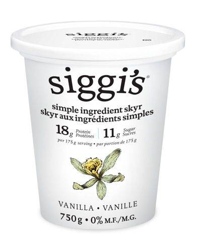 Siggi's Vanilla Yogurt 0% (750 g)